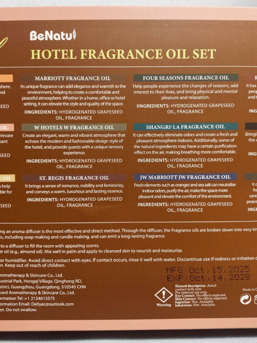 ✨ Hotel Fragrance Oil Set ✨ - Picture 3 of 5